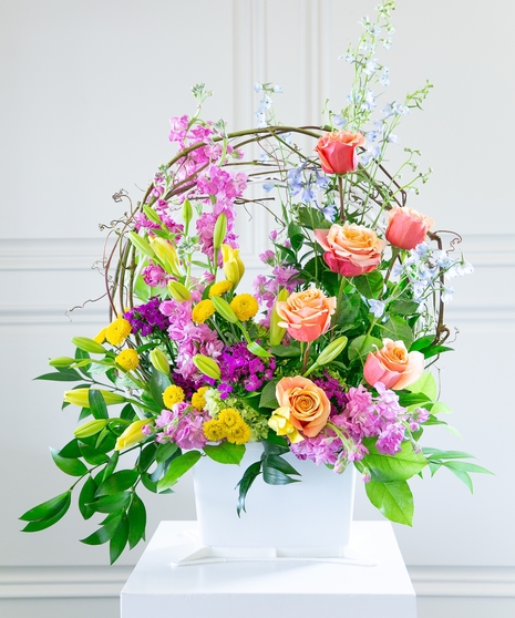 Garden Basket - White