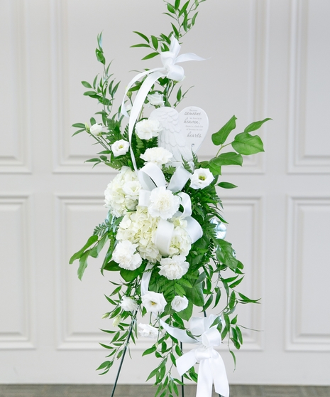 Heavenly Standing Spray - Plaque Not Included
