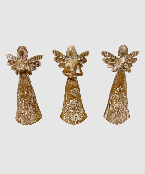 Rustic Wildflower Angel