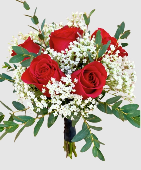 Classic Roses - Nosegay Bouquet - Choose Your Color
