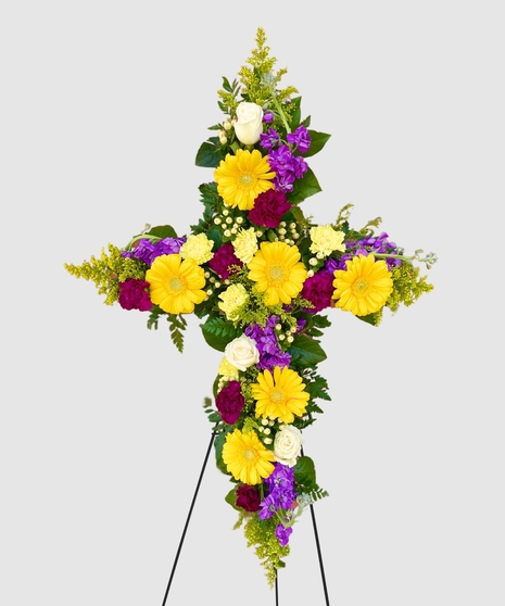Golden Grace - Standing Cross