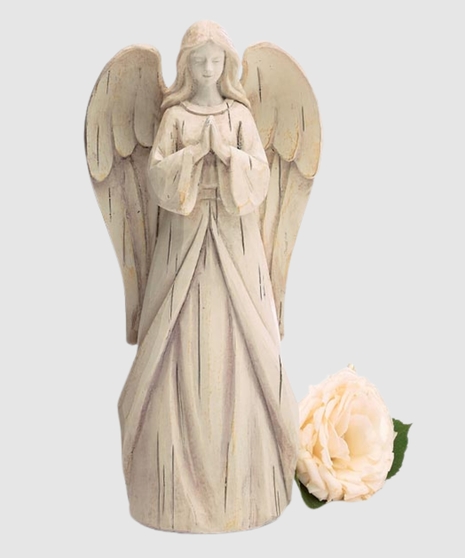 Ivory Praying Angel