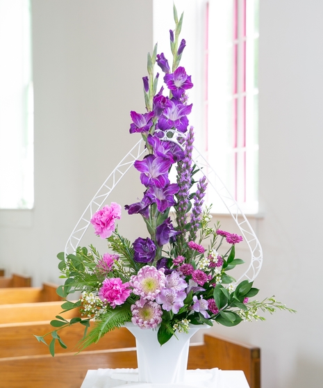 Peaceful Basket - White