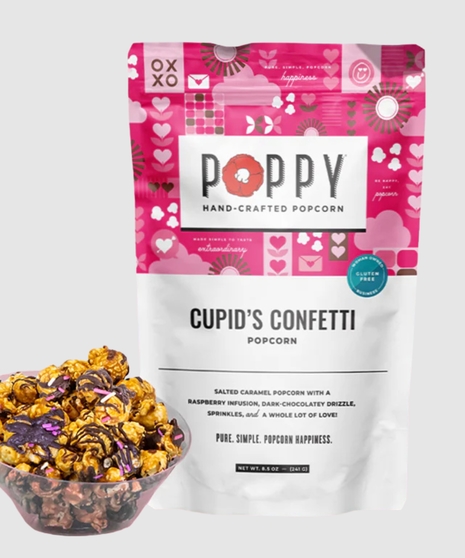 Valentine's Poppy Popcorn