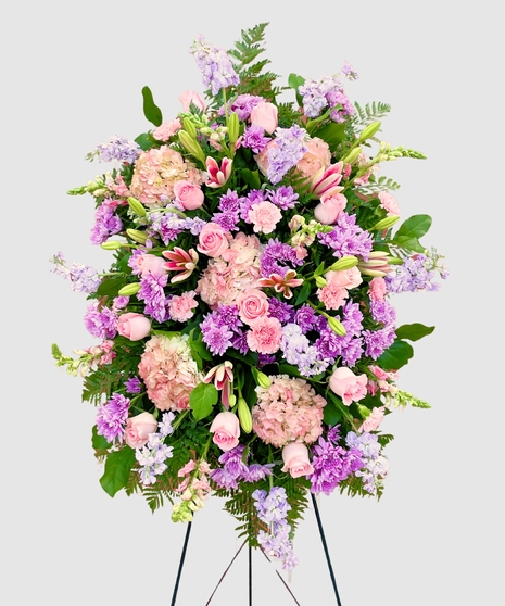 Pastel Grace Standing Spray