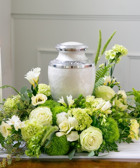 Tranquil Cremation Urn - Flowers Only