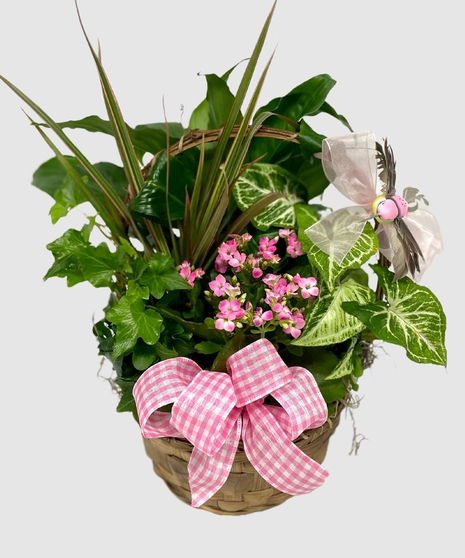 Blooming Basket of Greens