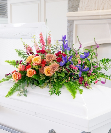 Garden Casket Spray
