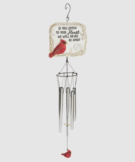 Cardinal Garden Windchime