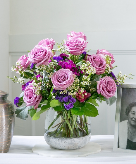 Peaceful Rose Vase