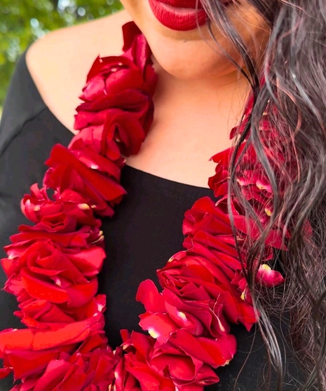 Rose Petal Lei