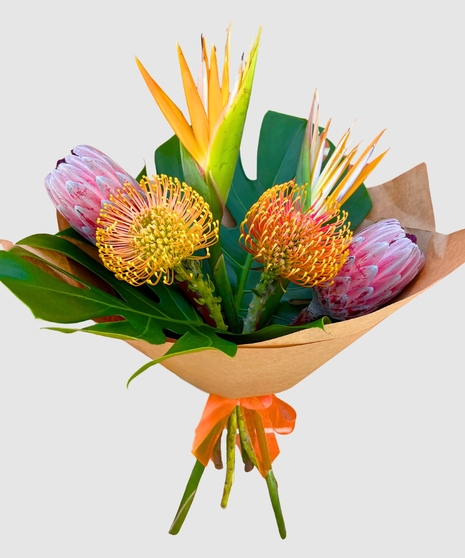 Tropical Bouquet - Wrapped Bouquet
