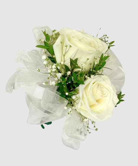 Classic Rose Wrist Corsage - Choose Your Color