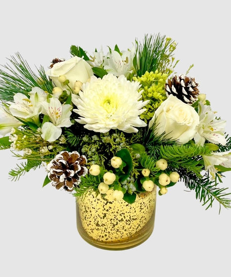 Glistening Gold Blooms