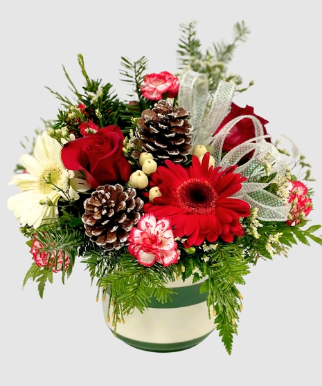 Crimson Emerald Harmony