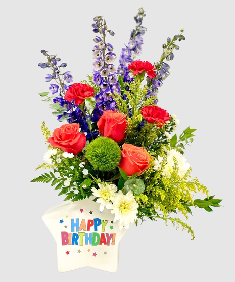 Stellar Birthday Blooms