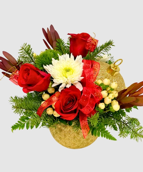 Glittering Gold Ornament